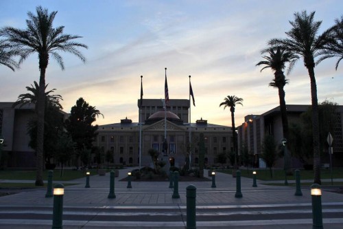 State Capitol before Sine Die